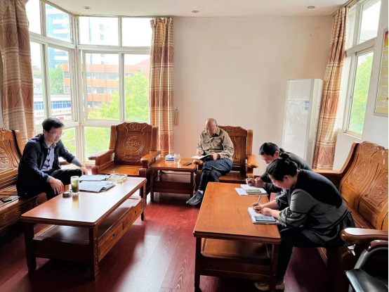 联防严控抗疫情　清廉自律抓作风－－黄梅县科协开展五一节前提醒谈话活动111.jpg