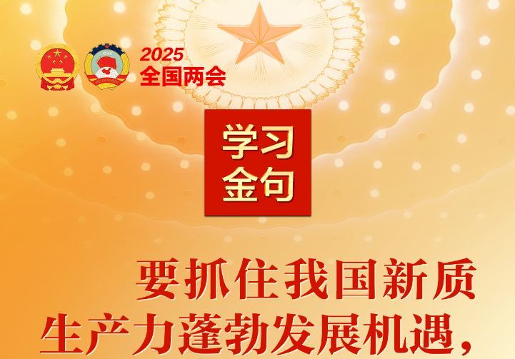 海报|习近平总书记两会金句