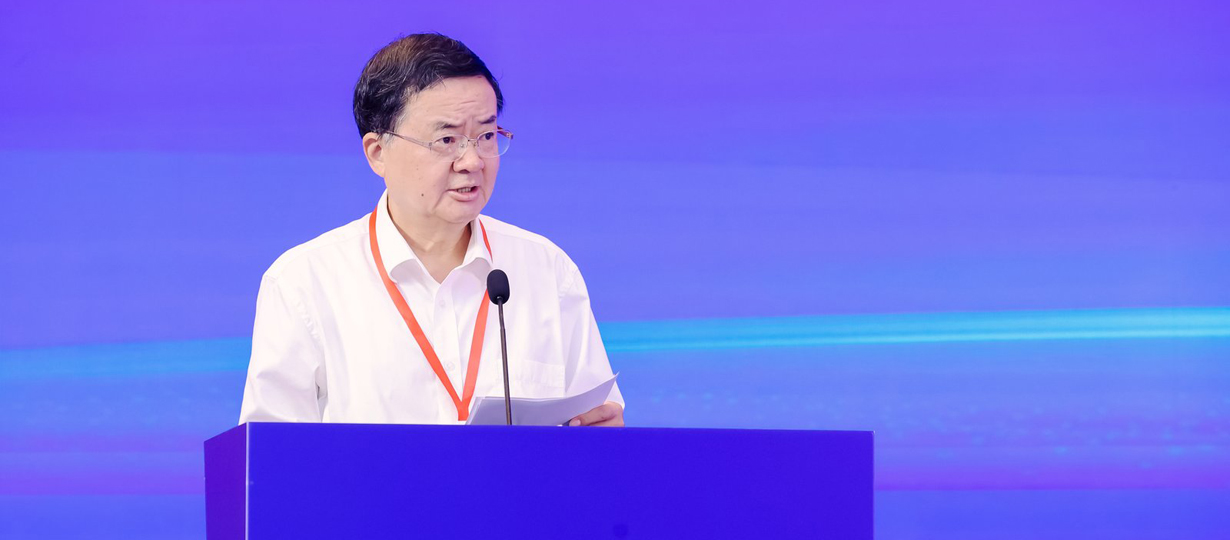 省政府原副省长，省科协名誉主席，挪威工程院外籍院士，武汉大学教授郭生练致辞